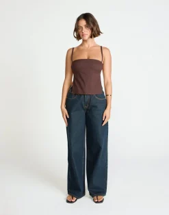 Paradise Top (Chocolate)*CHARCOAL CLOTHING Outlet