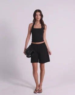 Pearson Shorts (Black)*CHARCOAL CLOTHING Sale