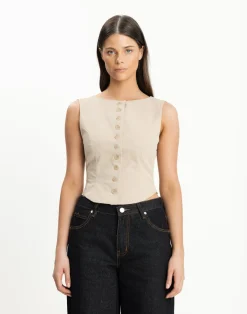 Picnic Top (Latte)*CHARCOAL CLOTHING Best