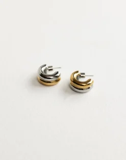 Pip Earrings (Gold/ Silver)*CHARCOAL Discount