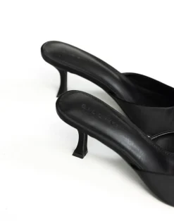 Promise Heels (Black Satin) - By*Billini Hot