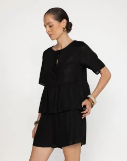 Rachel Shorts (Black)*CHARCOAL Fashion