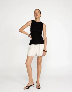 Rachel Shorts (Oatmeal)*CHARCOAL Outlet