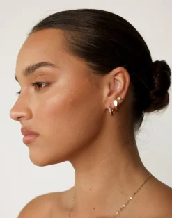 Rafaella Earrings (Gold)*CHARCOAL Hot