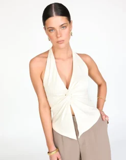 Raki Top (Oat)*CHARCOAL Fashion