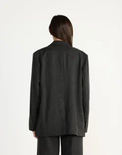 Reagan Blazer (Black Marle)*CHARCOAL CLOTHING New