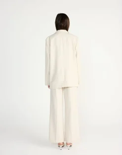 Reagan Blazer (Cream Marle)*CHARCOAL CLOTHING Clearance