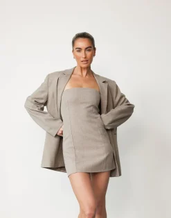 Reagan Blazer (Stone)*CHARCOAL Discount