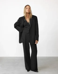 Reagan Blazer (Textured Black)*CHARCOAL Hot