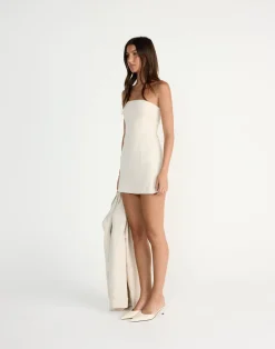 Reagan Mini Dress (Cream Marle)*CHARCOAL CLOTHING New