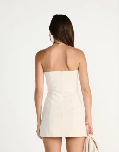 Reagan Mini Dress (Cream Marle)*CHARCOAL CLOTHING New