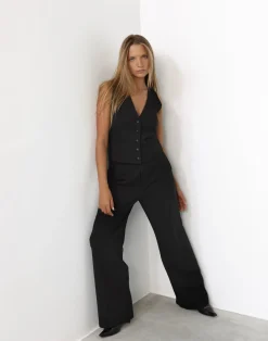 Reagan Pants (Textured Black)*CHARCOAL Sale