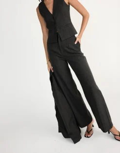 Reagan Vest (Black Marle)*CHARCOAL CLOTHING New