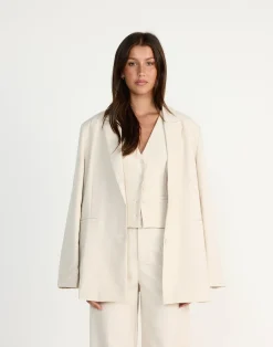 Reagan Vest (Cream Marle)*CHARCOAL CLOTHING Sale