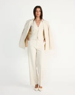 Reagan Vest (Cream Marle)*CHARCOAL CLOTHING Sale