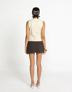 Reagan Vest (Sandstone)*CHARCOAL New