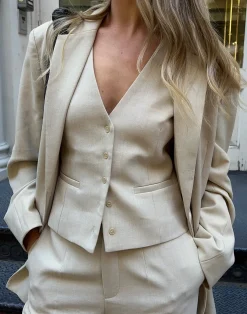 Reagan Vest (Sandstone)*CHARCOAL New