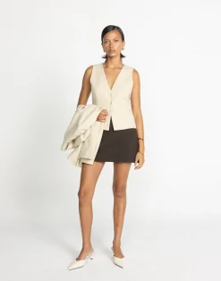 Reagan Vest (Sandstone)*CHARCOAL New