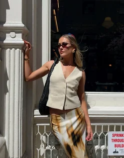 Reagan Vest (Sandstone)*CHARCOAL New