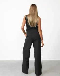 Reagan Vest (Textured Black)*CHARCOAL Outlet
