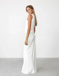 Reagan Vest (White)*CHARCOAL Hot