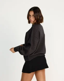 Reece Jumper (Chocolate Marle)*CHARCOAL CLOTHING New