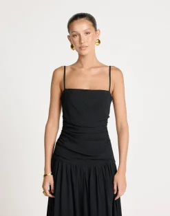 Reese Maxi Dress (Black)*CHARCOAL CLOTHING Hot
