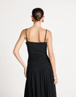 Reese Maxi Dress (Black)*CHARCOAL CLOTHING Hot
