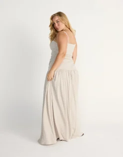 Reese Maxi Dress (Latte)*CHARCOAL CLOTHING Discount