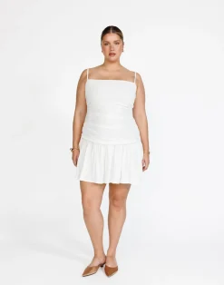 Reese Mini Dress (White)*CHARCOAL Online