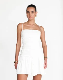 Reese Mini Dress (White)*CHARCOAL Online