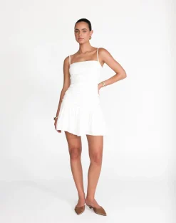 Reese Mini Dress (White)*CHARCOAL Online