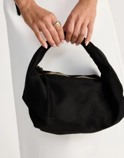 Renee Shoulder Bag (Black Suede) - By*Billini Fashion