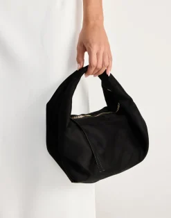 Renee Shoulder Bag (Black Suede) - By*Billini Fashion