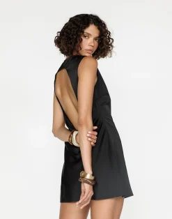 Rikke Mini Dress (Black)*CHARCOAL Outlet