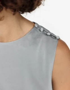 Rikke Mini Dress (Smokey Blue)*CHARCOAL Fashion