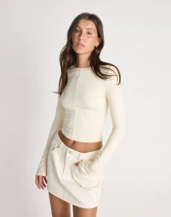 Riri Denim Mini Skirt (Desert Wash)*CHARCOAL CLOTHING Fashion