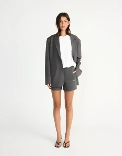 River Sweat Shorts (Slate)*CHARCOAL CLOTHING Sale