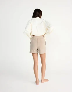 River Sweat Shorts (Stone)*CHARCOAL CLOTHING Clearance