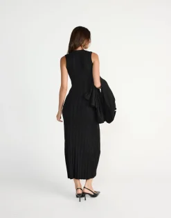 Robin Maxi Dress (Black)*CHARCOAL CLOTHING Clearance