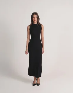 Robin Maxi Dress (Black)*CHARCOAL CLOTHING Clearance