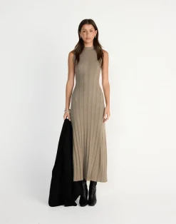 Robin Maxi Dress (Dusty Olive)*CHARCOAL CLOTHING Sale