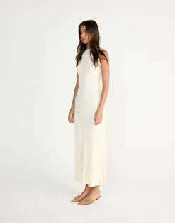 Robin Maxi Dress (Oat)*CHARCOAL CLOTHING Best