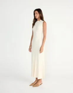 Robin Maxi Dress (Oat)*CHARCOAL CLOTHING Best