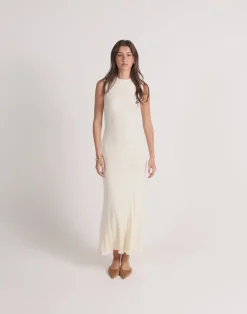 Robin Maxi Dress (Oat)*CHARCOAL CLOTHING Best