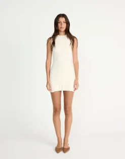Robin Mini Dress (Oat)*CHARCOAL CLOTHING New