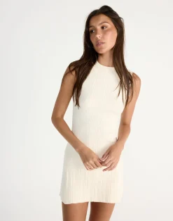 Robin Mini Dress (Oat)*CHARCOAL CLOTHING New
