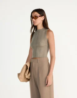 Robin Top (Dusty Olive)*CHARCOAL CLOTHING Online