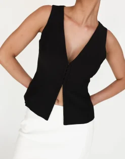 Roisin Top (Black)*CHARCOAL Outlet