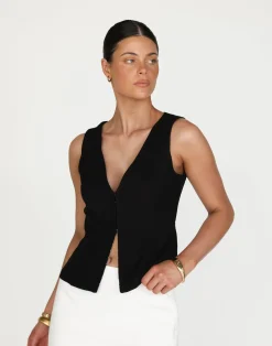 Roisin Top (Black)*CHARCOAL Outlet